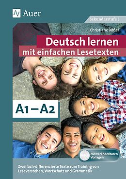 Geheftet (Geh) Deutsch lernen mit einfachen Lesetexten A1-A2 von Christiane Bößel