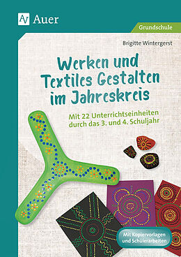 Geheftet Werken und Textiles Gestalten im Jahreskreis von Brigitte Wintergerst
