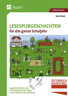 Geheftet Lesespurgeschichten für das ganze Schuljahr von Sven Rook