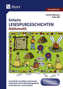 Geheftet Einfache Lesespurgeschichten Mathematik 1/2 von Sandra Blomann, Anke Zöh