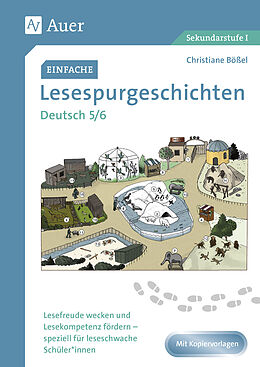 Geheftet Einfache Lesespurgeschichten Deutsch 5-6 von Christiane Bößel