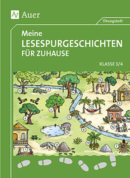 Geheftet Meine Lesespurgeschichten für Zuhause - Klasse 3/4 von Sandra Blomann, Sven Rook, Anke Zöh