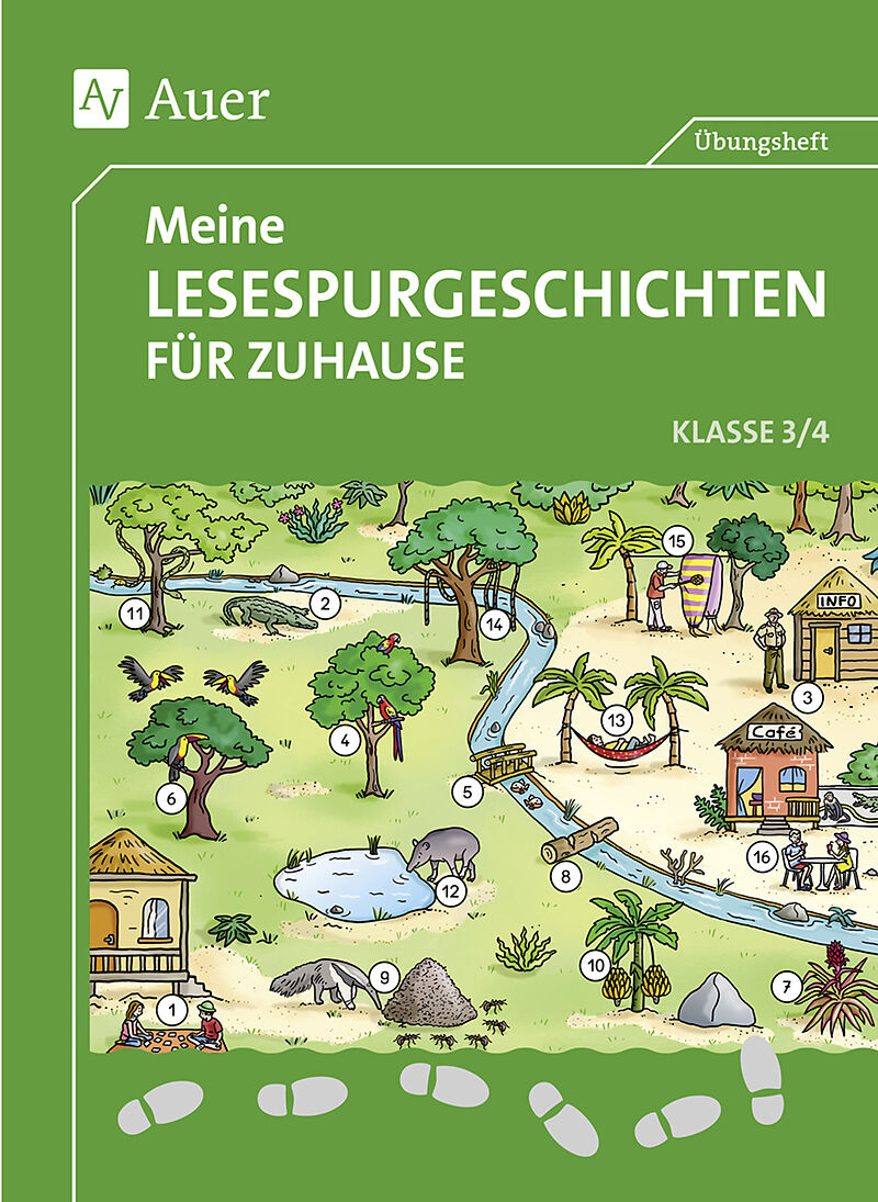 Meine Lesespurgeschichten für Zuhause - Klasse 3/4