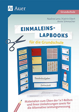  Einmaleins-Lapbooks für die Grundschule de Nadine Lenz, Katrin Ebert, Anne Simnacher