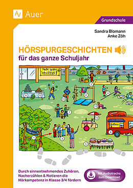Set mit div. Artikeln (Set) Hörspurgeschichten für das ganze Schuljahr von Sandra Blomann, Anke Zöh