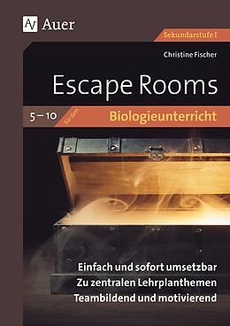 Geheftet Escape Rooms für den Biologieunterricht 5-10 von Christine Fischer