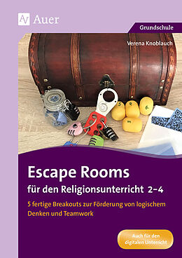 Geheftet Escape Rooms für den Religionsunterricht 2-4 von Verena Knoblauch