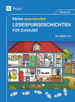 Geheftet Meine spannenden Lesespurgeschichten für Zuhause von Sandra Blomann, Julia Schlimok, Anke Zöh