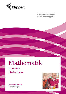 Geheftet Gewichte - Textaufgaben von Ernst-A. Adamaszek, Frank Müller (Hg)