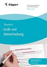 Geheftet Groß- und Kleinschreibung von Matthias Johler