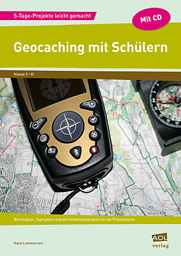 Kartonierter Einband Geocaching mit Schülern von Hans Lammersen