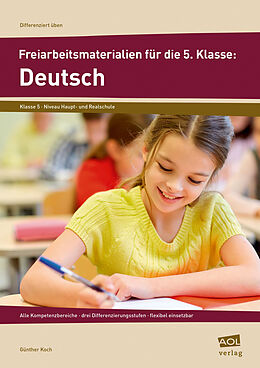 Geheftet Freiarbeitsmaterialien für die 5. Klasse: Deutsch von Günther Koch