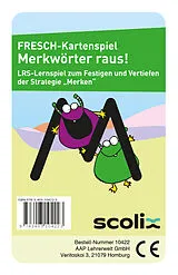 FRESCH-Kartenspiel: Merkwörter raus! (Kartenspiel) Spiel