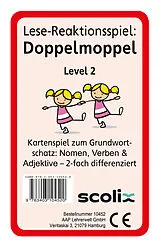 Lese-Reaktionsspiel: Doppelmoppel Level 2 Spiel