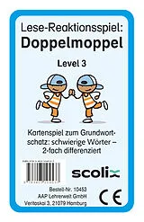 Lese-Reaktionsspiel: Doppelmoppel Level 3 Spiel
