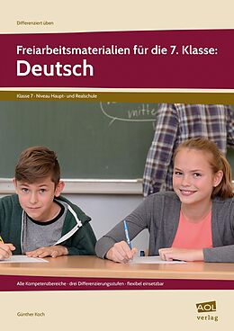 Geheftet Freiarbeitsmaterialien für die 7. Klasse: Deutsch von Günther Koch