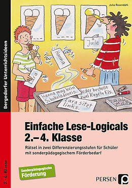 Kartonierter Einband Einfache Lese-Logicals - 2.-4. Klasse von Julia Rosendahl