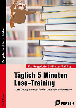 Kartonierter Einband (Kt) Täglich 5 Minuten Lese-Training - 3./4. Klasse von Klara Kirschbaum