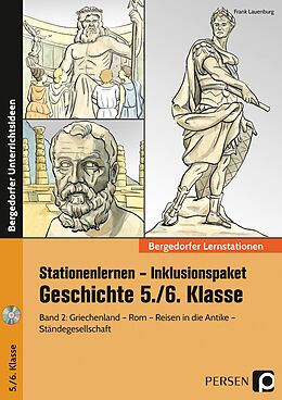 Kartonierter Einband Stationenlernen Geschichte 5/6 Band 2 - inklusiv von Frank Lauenburg
