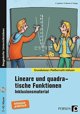 Kartonierter Einband Lin. und quadrat. Funktionen - Inklusionsmaterial von Cathrin Spellner, Marco Bettner, Erik Dinges