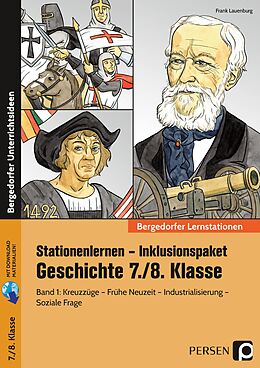Set mit div. Artikeln (Set) Stationenlernen Geschichte 7/8 Band 1 - inklusiv von Frank Lauenburg