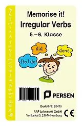 Memorise it! Irregular Verbs (Kartenspiel) Spiel