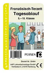 Französisch-Terzett: Tagesablauf (Kartenspiel) Spiel