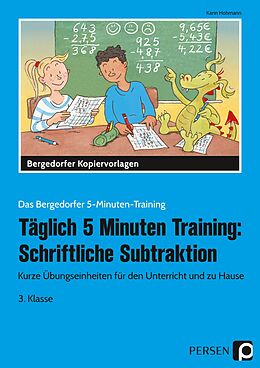 Kartonierter Einband Täglich 5 Minuten Training: Schriftl. Subtraktion von Karin Hohmann