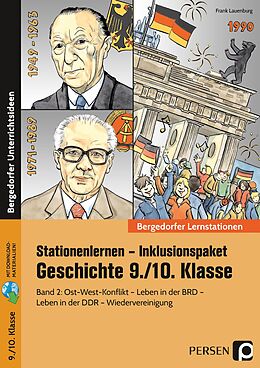 Kartonierter Einband Stationenlernen Geschichte 9/10 Band 2 - inklusiv von Frank Lauenburg