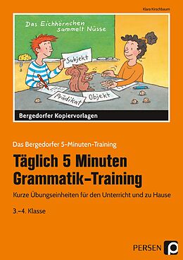 Kartonierter Einband (Kt) Täglich 5 Minuten Grammatik-Training von Klara Kirschbaum