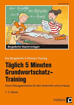 Kartonierter Einband (Kt) Tägl. 5 Min. Grundwortschatz-Training - 1./2. Kl. von Kirstin Jebautzke