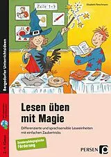 Kartonierter Einband Lesen üben mit Magie von Elisabeth Fleischmann