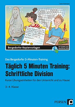 Kartonierter Einband Täglich 5 Minuten Training: Schriftliche Division von Karin Hohmann