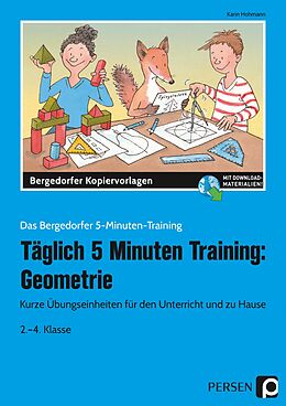 Set mit div. Artikeln (Set) Täglich 5 Minuten Training: Geometrie von Karin Hohmann