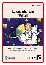 Lesespurkarten: Weltall, m. 1 Beilage Spiel