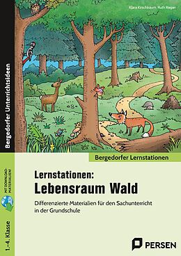 Set mit div. Artikeln (Set) Lernstationen: Lebensraum Wald von Klara Kirschbaum, Ruth Rieper