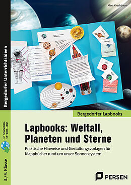 Set mit div. Artikeln (Set) Lapbooks: Weltall, Planeten und Sterne - 3./4. Kl. von Klara Kirschbaum