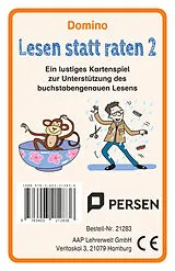 Domino: Lesen statt raten 2 Spiel