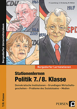 Geheftet Stationenlernen Politik 7./8. Klasse von Frank Lauenburg, Sabrina Strukamp, Martin Weller
