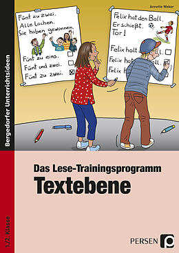 Geheftet Das Lese-Trainingsprogramm: Textebene von Annette Weber