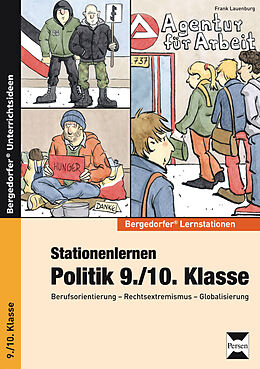 Geheftet Stationenlernen Politik 9./10. Klasse von Frank Lauenburg