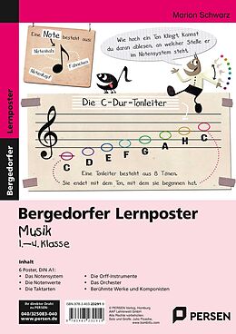 Poster (Non) Lernposter Musik - 1.-4. Klasse von Marion Schwarz