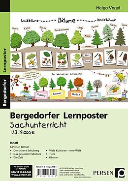 Poster (Non) Lernposter Sachunterricht - 1./2. Klasse von Helga Vogel