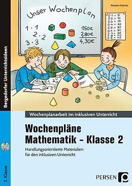 Kartonierter Einband Wochenpläne Mathematik - Klasse 2 von Mareen Krämer