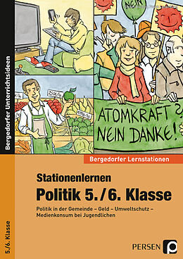 Geheftet Stationenlernen Politik 5./6. Klasse von Stefan Bucher, Frank Lauenburg