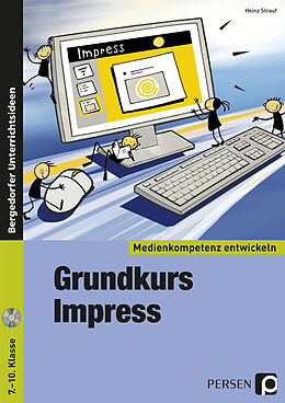 Kartonierter Einband Grundkurs OpenOffice: Impress von Heinz Strauf