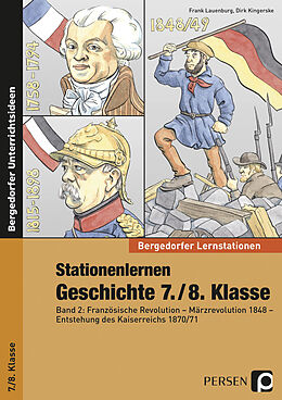 Geheftet Stationenlernen Geschichte 7./8. Klasse - Band 2 von Frank Lauenburg, Dirk Kingerske