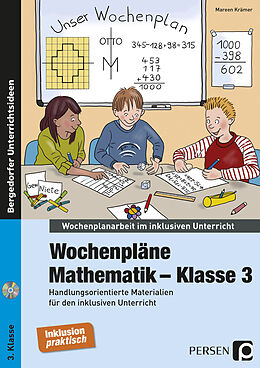 Kartonierter Einband (Kt) Wochenpläne Mathematik - Klasse 3 von Mareen Krämer