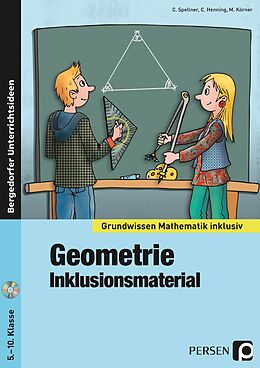 Kartonierter Einband Geometrie - Inklusionsmaterial von C. Spellner, C. Henning, M. Körner