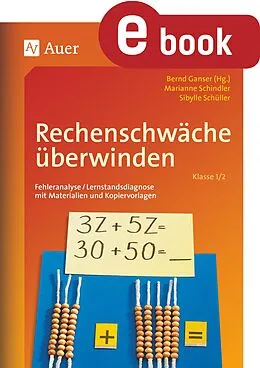 E-Book (pdf) Rechenschwäche überwinden Klasse 1-2 von M. Schindler, S. Schüller